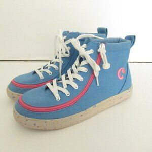 Billy Footwear Sneakers Big Kids 7 EU 39 Blue Classic High Top Zipper